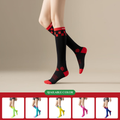 New Professional Sports Compression Socks for Aerobics, Marathon Running, Long Nylon Quick-Drying Calf Compression Socks