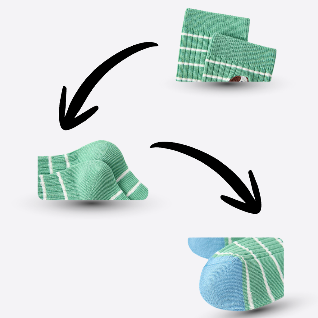 Children’s Puppy Planet Socks – Breathable Cotton Mid-Calf Socks for Boys & Girls