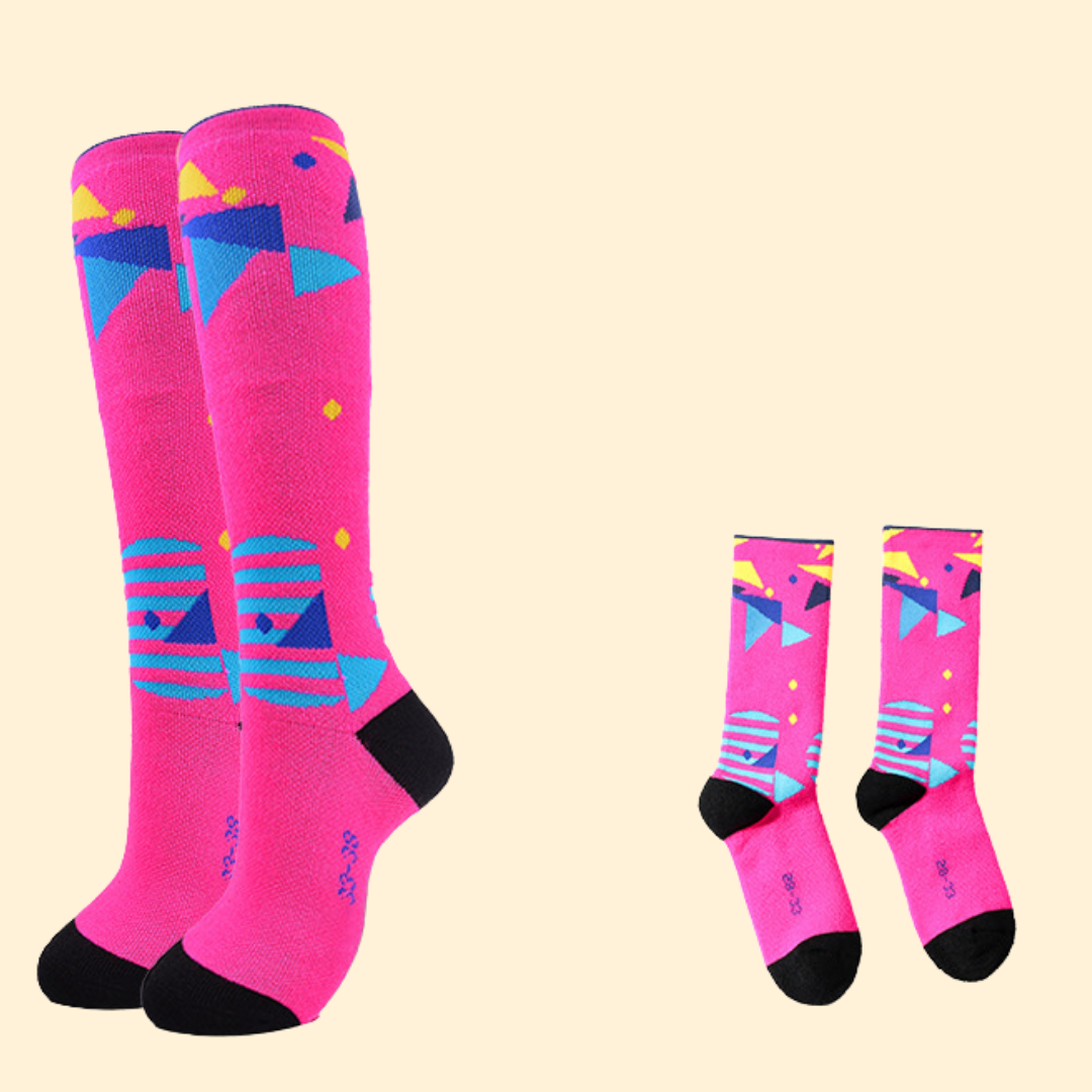 Children’s Winter Ski Socks – Thick Warm Hiking & Outdoor Sports Socks