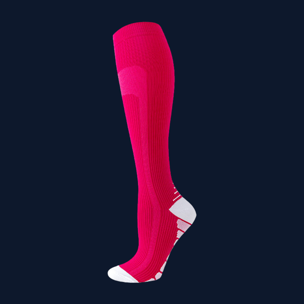 Gradient Compression Socks for Men and Women Running Yoga Calf Support