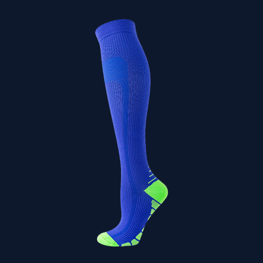Gradient Compression Socks for Men and Women Running Yoga Calf Support