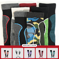 Cross-border autumn and winter thickened warm socks, quick-drying merino wool socks, long snow socks, non-slip and wear-resistant ski socks