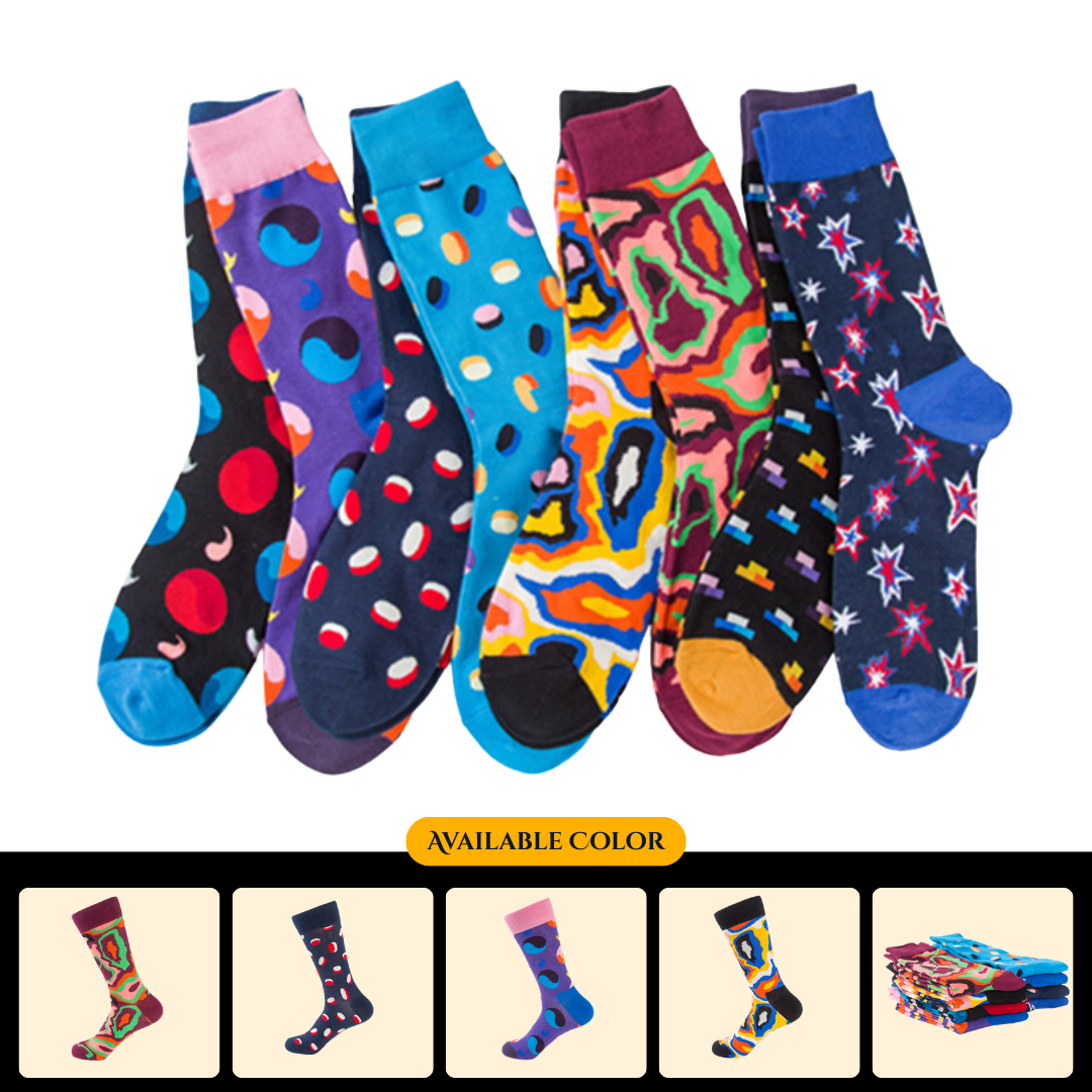 New cross-border trendy men's mid-calf socks, wholesale socks, casual street style, skateboarding socks, no clips.