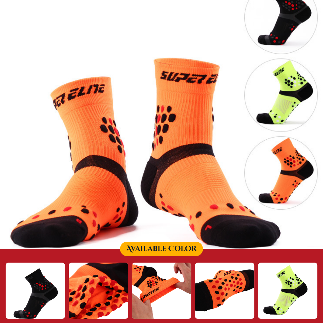 New 3D moccasin functional socks, cross-border marathon socks, cycling and running socks, any terry moccasin socks, free shipping.
