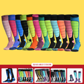 Thickened wool ski socks, quick-drying, professional outdoor sports warm socks for men and women, adult long-sleeved terry cloth bottom.